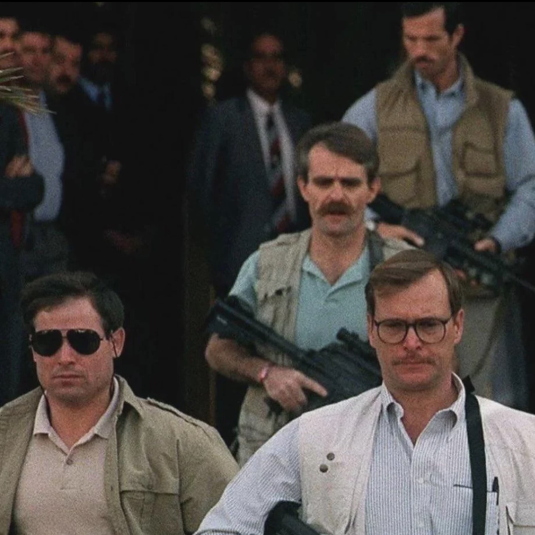 USA Delta Force personnel in casual attire during the Gulf War, 1991.